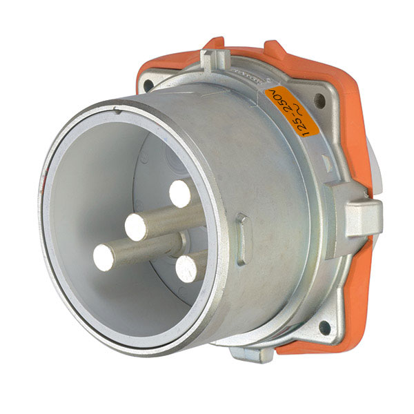 37-28076 - DS200 INLET METAL SIZE 6 TYPE 3R 2P+N+G 200A 125/250 VAC 60 Hz NO AUX